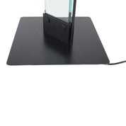 Laser_Floor_Lamp_by_Max_Baguara_for_Lamperti,_Italian_Postmodern_Glass_and_Metal_Floor_Lamp