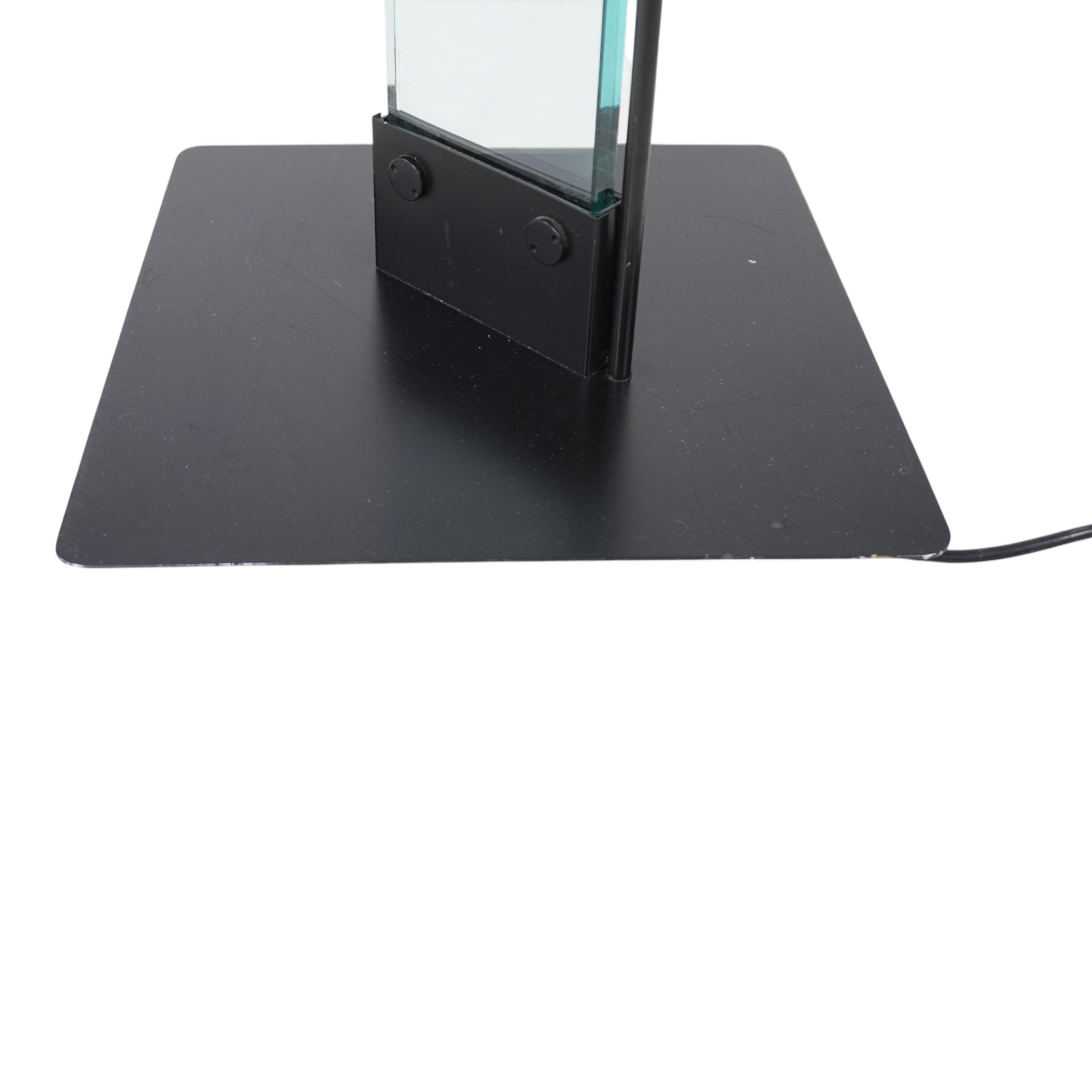Laser_Floor_Lamp_by_Max_Baguara_for_Lamperti,_Italian_Postmodern_Glass_and_Metal_Floor_Lamp