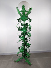 Large_acanthus_leaf_metal_floor_lamp,_1950s