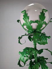 Large_acanthus_leaf_metal_floor_lamp,_1950s
