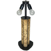Large_Cork_and_Black_Metal_Table_Lamp_in_the_Style_of_Ingo_Maurer,_1970s,_Germany