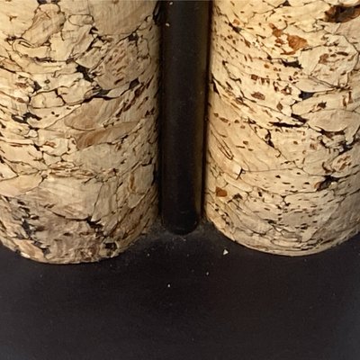 Large_Cork_and_Black_Metal_Table_Lamp_in_the_Style_of_Ingo_Maurer,_1970s,_Germany