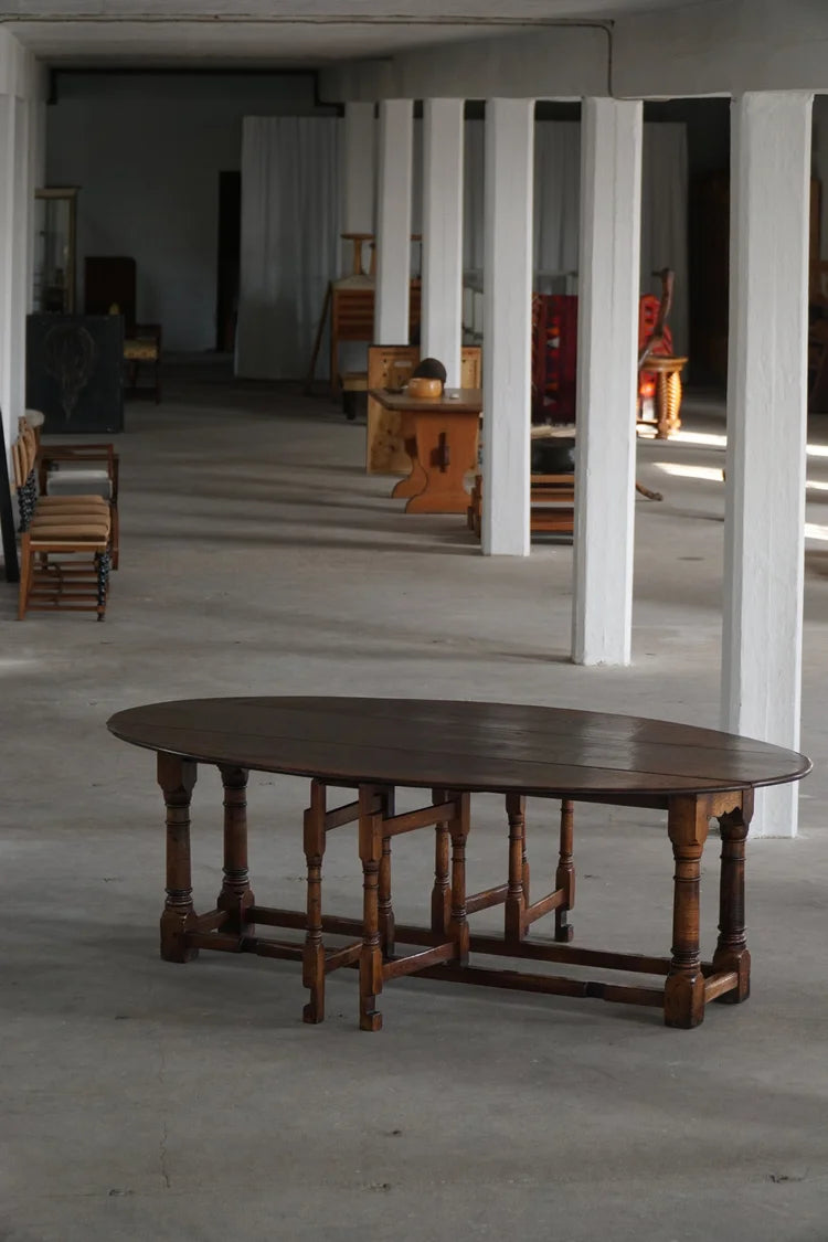 Large_French_Modern_Gateleg_Dining_and_Console_Table,_1960s