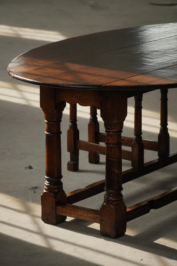 Large_French_Modern_Gateleg_Dining_and_Console_Table,_1960s