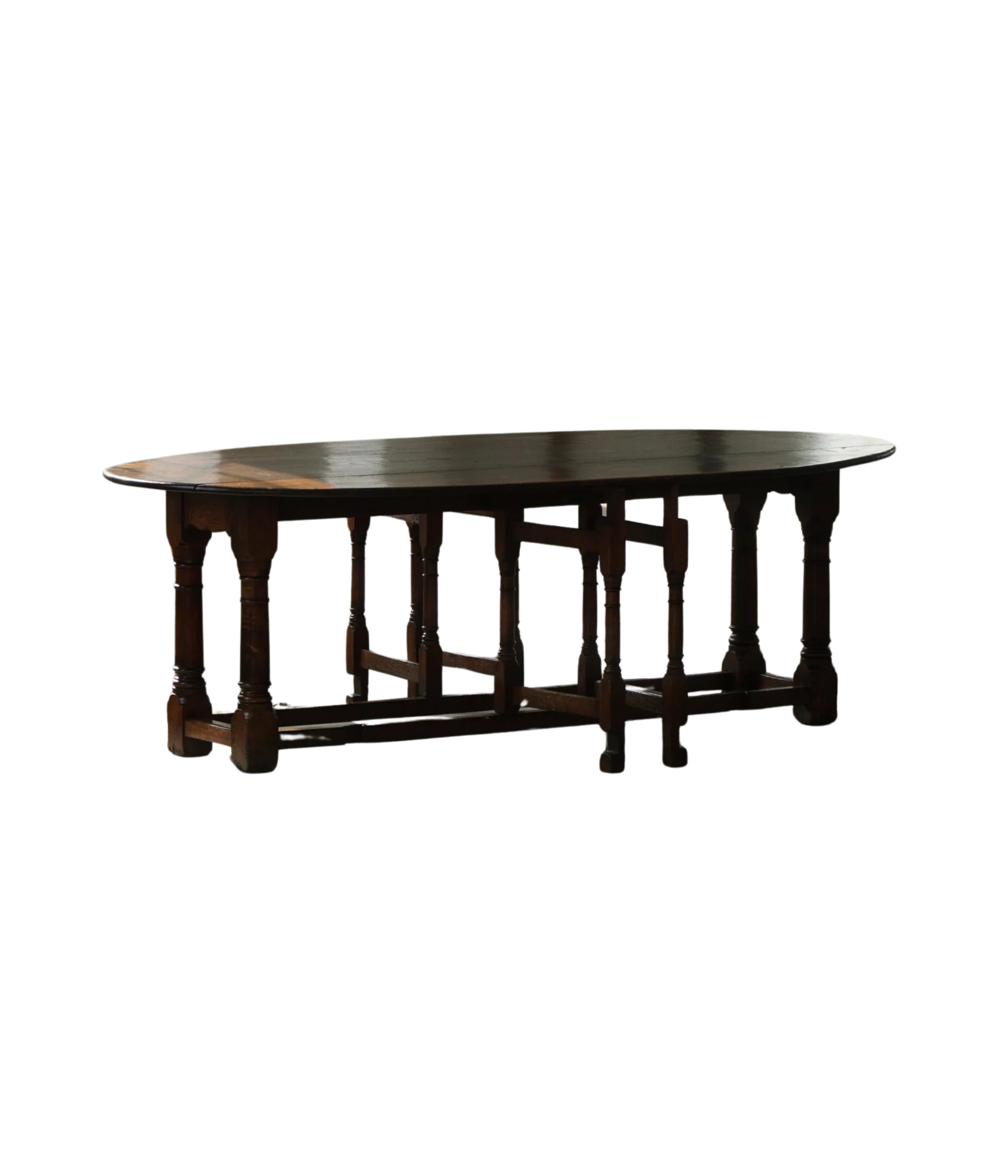 Large_French_Modern_Gateleg_Dining_and_Console_Table,_1960s