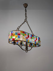 Large_Italian_Multicolor_Hammered_Glass_and_Wrought_Iron_Chandelier