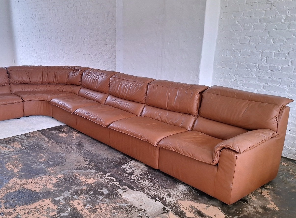 Large_Modular_Italian_Corner_Sofa_in_Cognac_Leather,_Italy_1970s