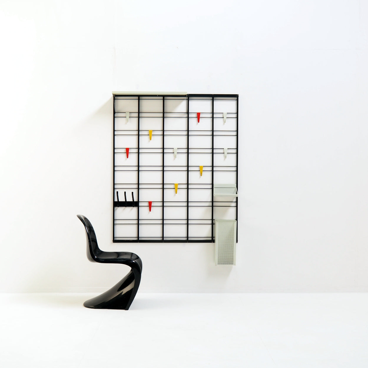 Large_Modernist_Metal_Coat_Rack_by_Pilastro_with_Colorful_Hooks