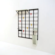 Large_Modernist_Metal_Coat_Rack_by_Pilastro_with_Colorful_Hooks