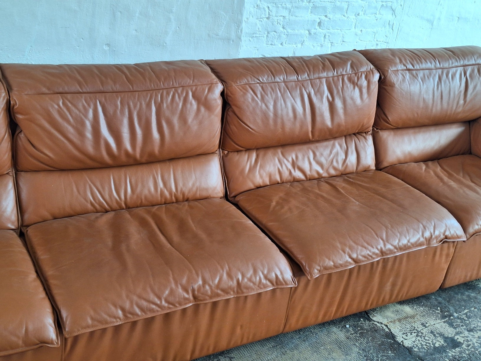 Large_Modular_Italian_Corner_Sofa_in_Cognac_Leather,_Italy_1970s