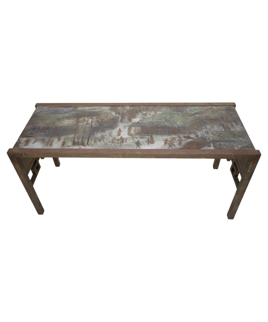 Large_Spring_Festival_Console_Table_by_Philip_and_Kelvin_LaVerne,_1960s,_USA