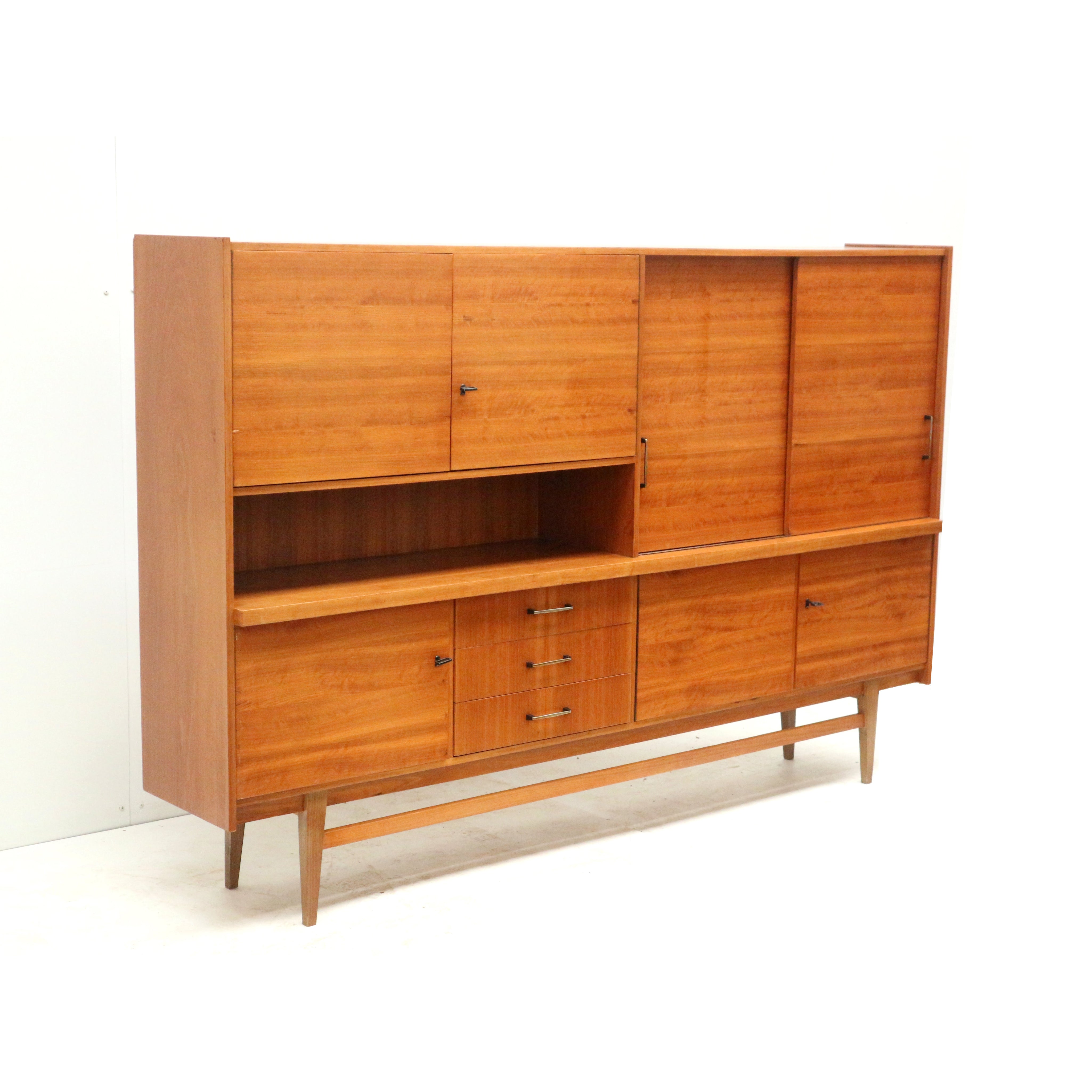 Large_Mid_Century_Modern_Highboard_Wall_Unit,_1960s–1970s,_Europe