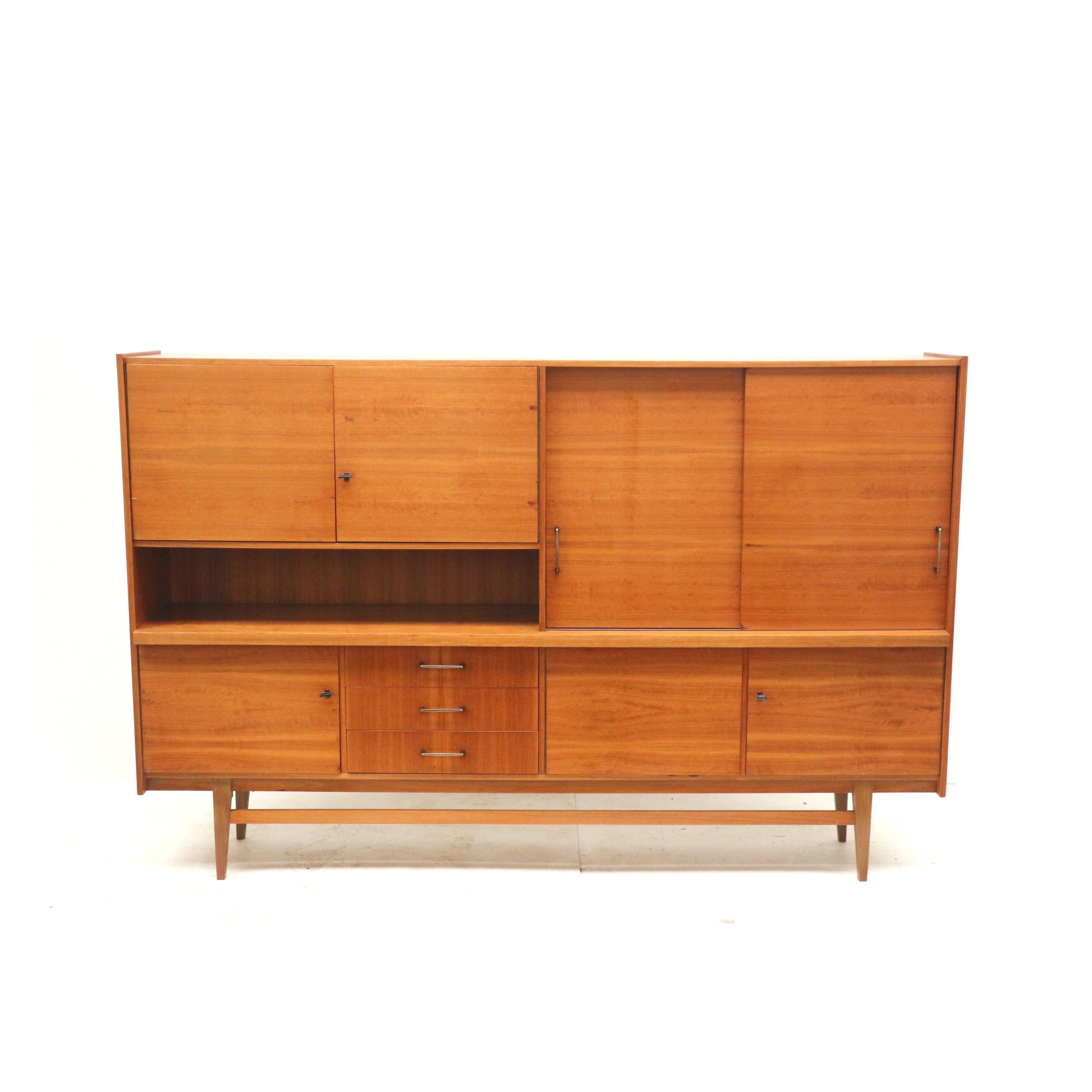 Large_Mid_Century_Modern_Highboard_Wall_Unit,_1960s–1970s,_Europe