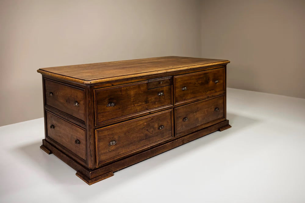 Art_Deco_Oak_Warehouse_Counter,_1930s,_France