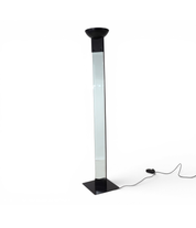 Laser_Floor_Lamp_by_Max_Baguara_for_Lamperti,_Italian_Postmodern_Glass_and_Metal_Floor_Lamp