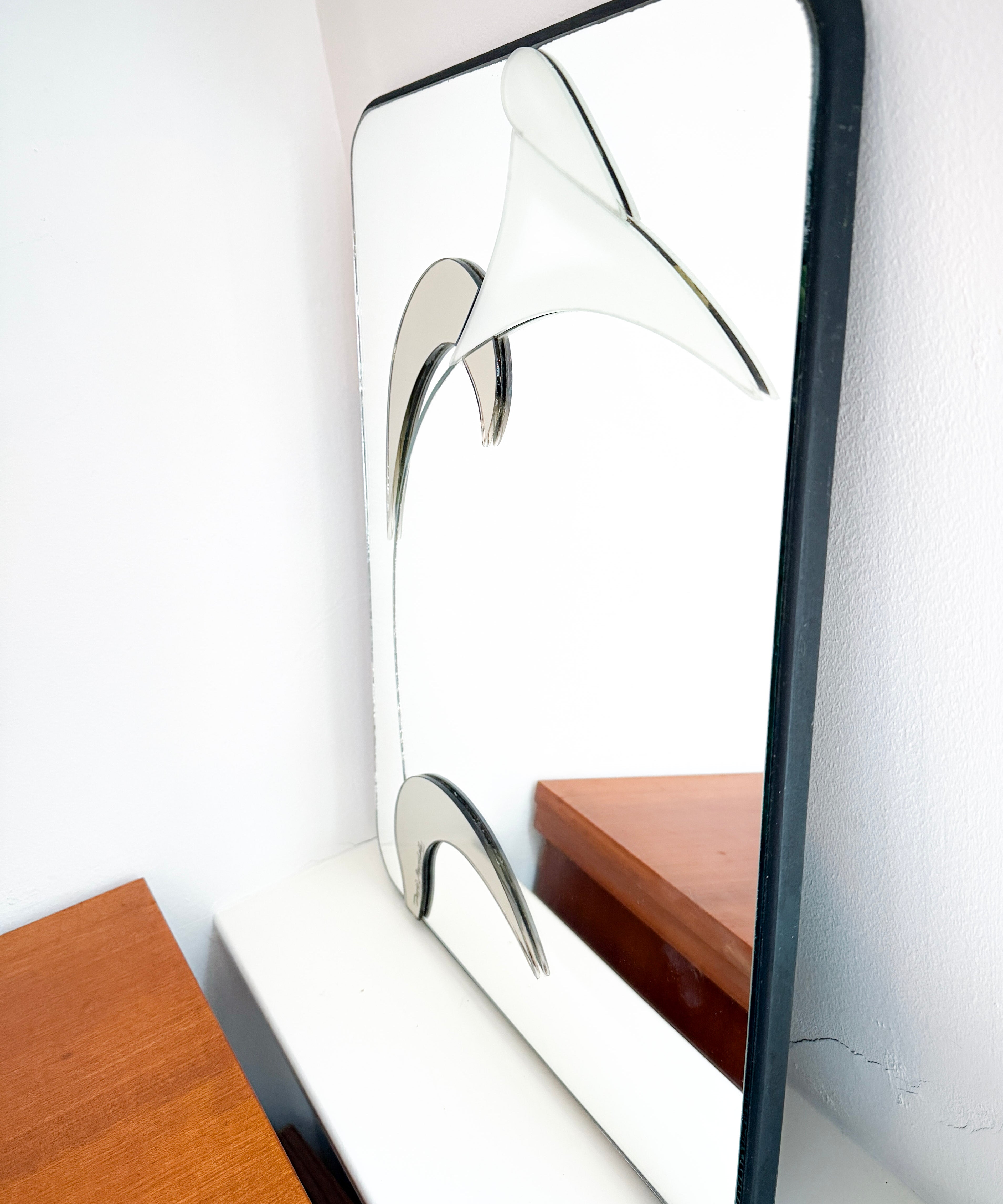 Layered_Wall_Mirror_by_David_Marshall,_Sculptural_Postmodern_Design,_Signed,_1989_USA