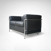 LC2_Two_Seater_Sofa_by_Le_Corbusier_for_Cassina,_1990s,_Italy