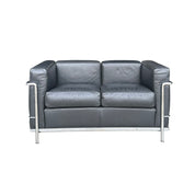 LC2_Two_Seater_Sofa_by_Le_Corbusier_for_Cassina,_1990s,_Italy