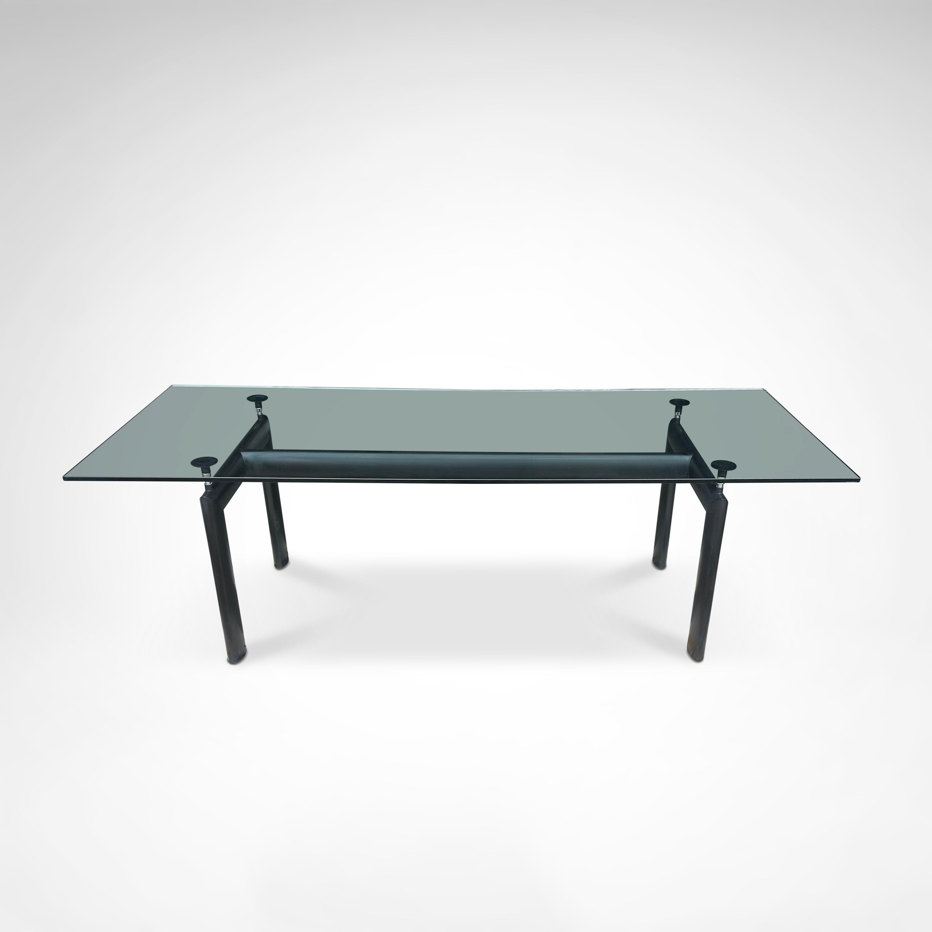 LC6_Glass_Dining_Table_by_Le_Corbusier_for_Cassina,_1990s,_Italy