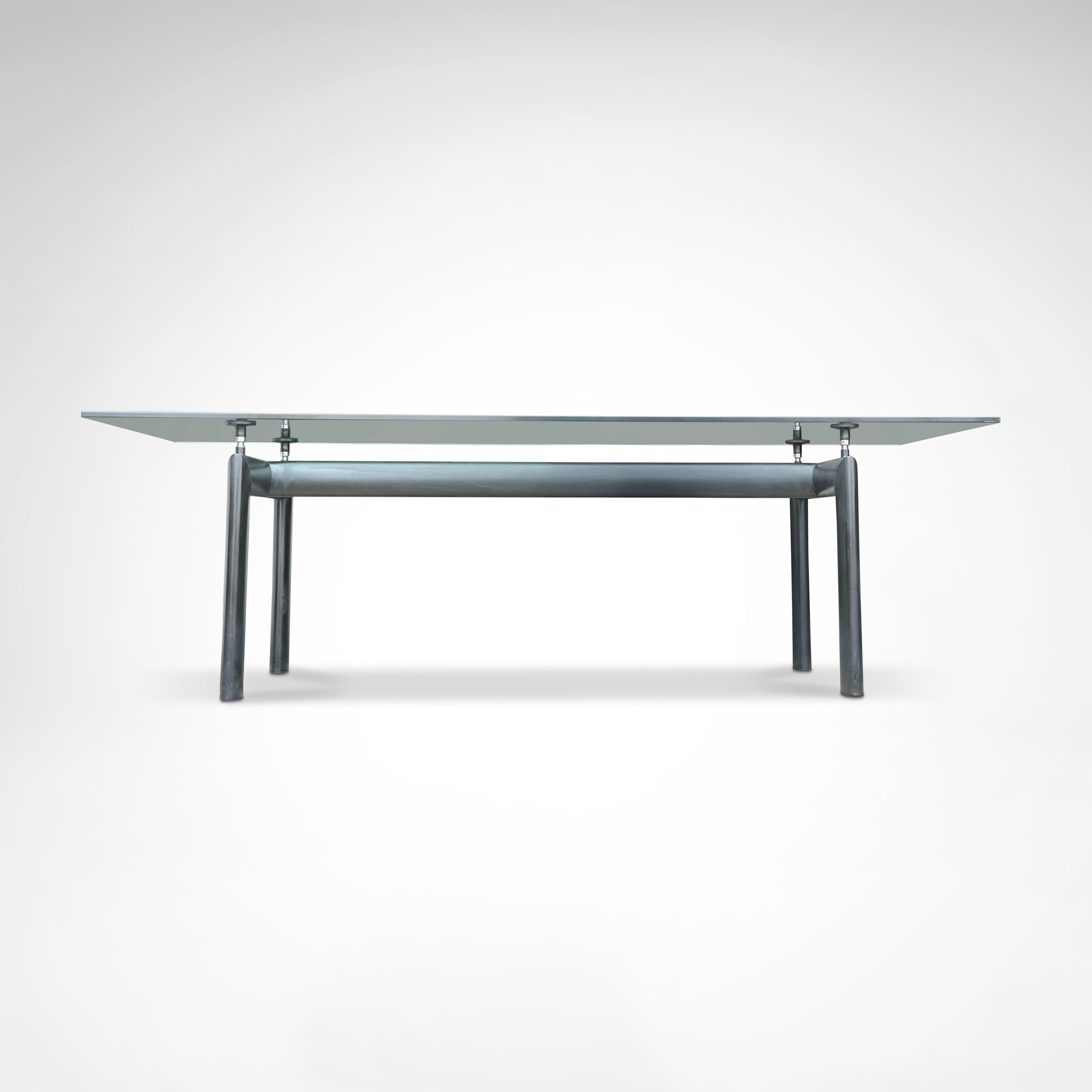 LC6_Glass_Dining_Table_by_Le_Corbusier_for_Cassina,_1990s,_Italy