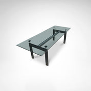 LC6_Glass_Dining_Table_by_Le_Corbusier_for_Cassina,_1990s,_Italy