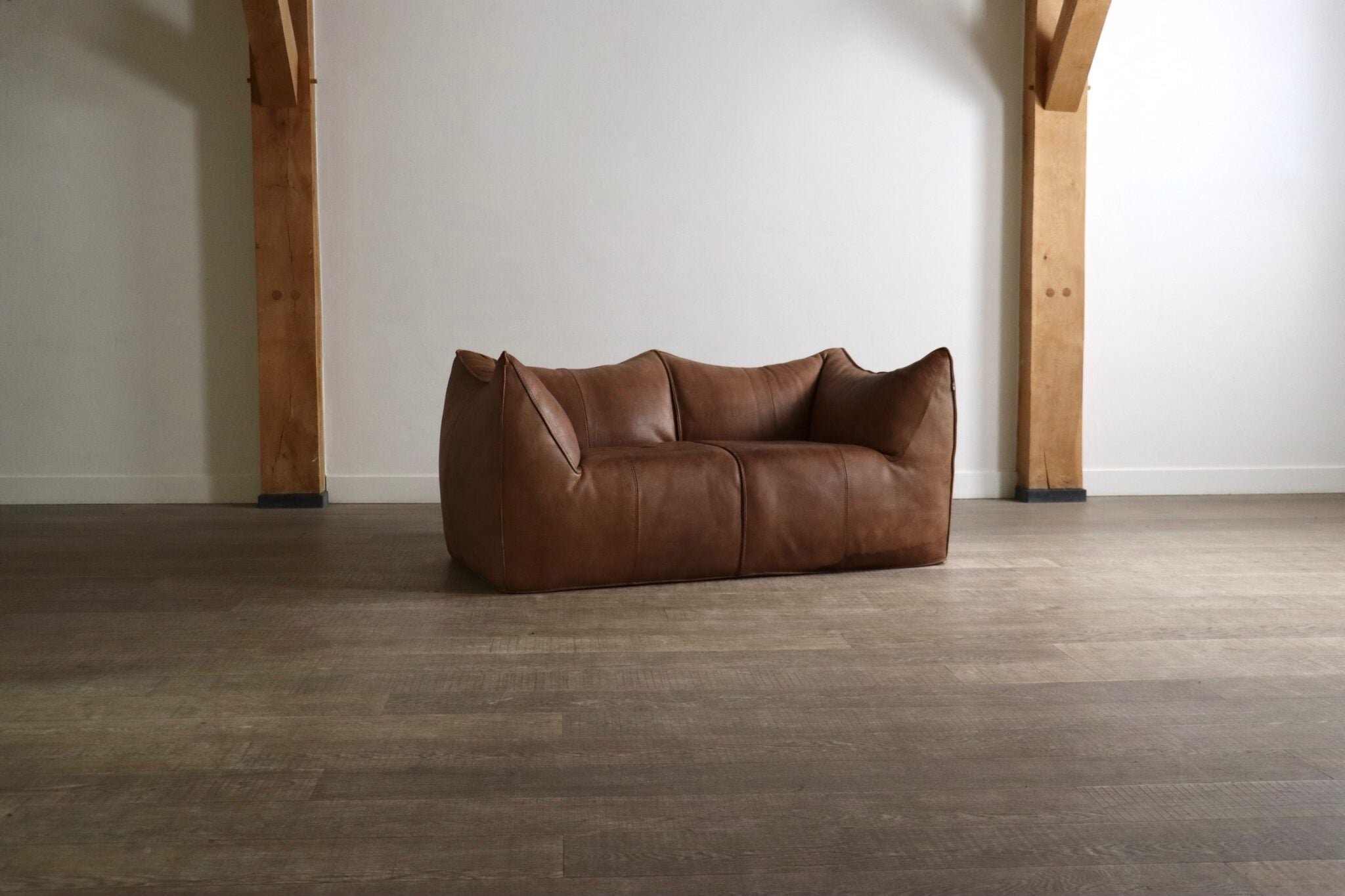 Le_Bambole_Buffalo_Leather_Sofa_by_Mario_Bellini_for_B&B_Italia,_1970s,_Italy