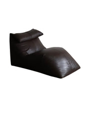 Le_bambole_chaise_longue_in_brown_leather_By_Mario_Bellini_for_B&B_Italia,_1972