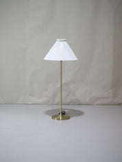 Le_Klint_339_floor_lamp_Danish_vintage_brass_pleated_shade