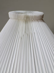 Le_Klint_339_floor_lamp_Danish_vintage_brass_pleated_shade