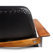 Sven_Ivar_Dysthe_Dokka_Armchair_in_Rosewood_and_Black_Leather_for_Dokka_Møbler,_Norway_1960s
