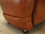 Leather_Armchair,_Italian_Design,_Natural_Leather,_1970s,_Italy
