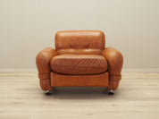 Leather_Armchair,_Italian_Design,_Natural_Leather,_1970s,_Italy
