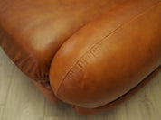 Leather_Armchair,_Italian_Design,_Natural_Leather,_1970s,_Italy