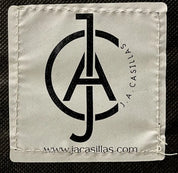 Leather_Bench_with_Steel_Base_by_J.A._Casillas,_1980s_Mid‑Century_Modern,_USA