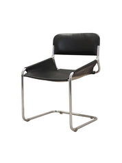 Leather_Chair,_Metal_Frame,_Natural_Leather,_1970s,_Italy