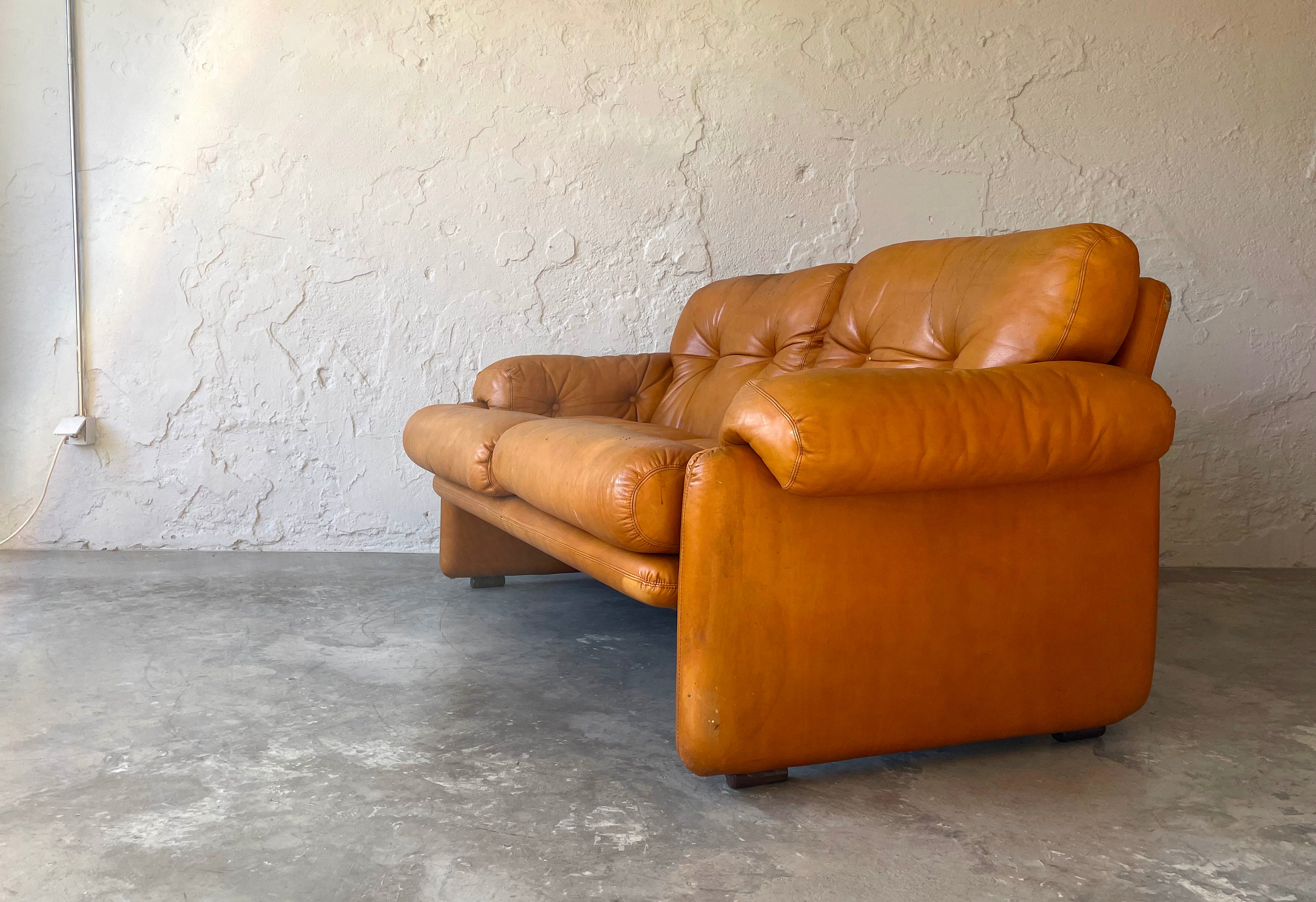 Two_Seat_Leather_Sofa_by_Tobia_Scarpa_for_Cassina,_1970s,_Italy