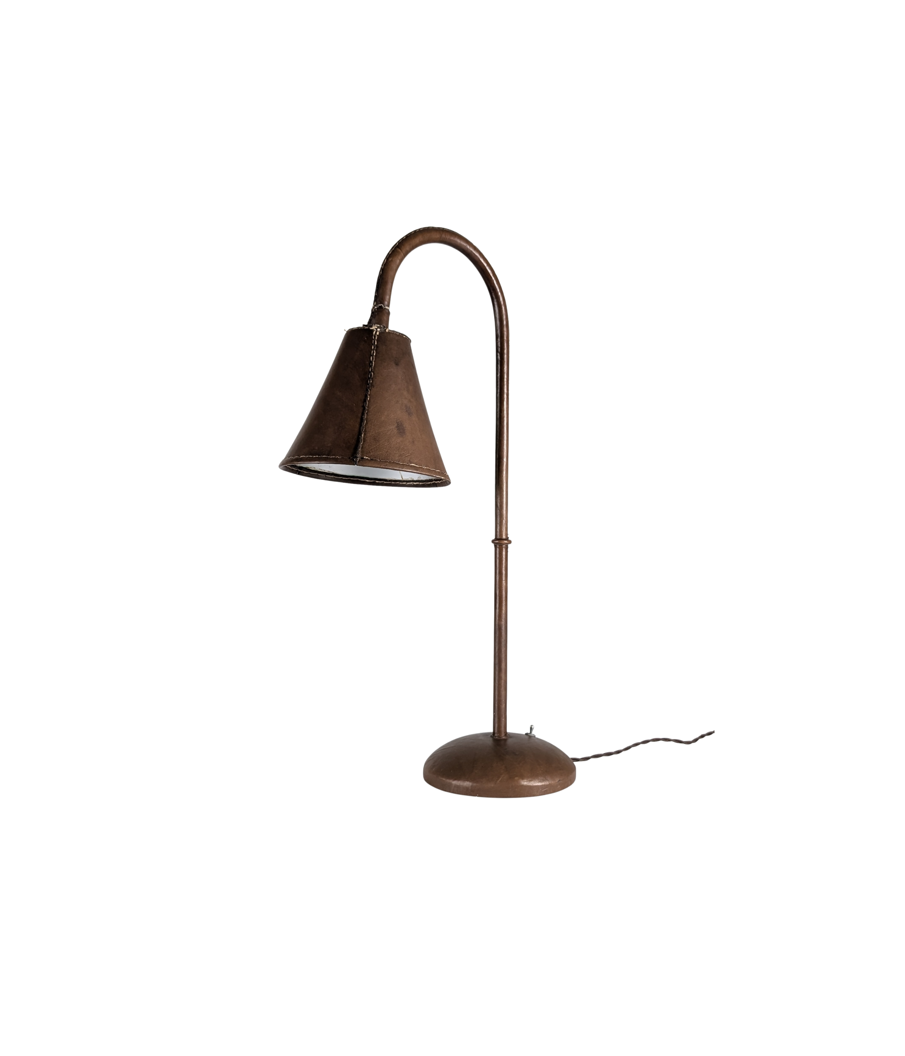 Leather_Table_Lamp_by_Jacques_Adnet_in_Brown_Saddle-Stitched_Leather,_France,_1950s