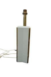 Leola_Design_Ceramic_Table_Lamp_Base,_White_Ceramic_and_Brass,_German_Hollywood_Regency,_1960s