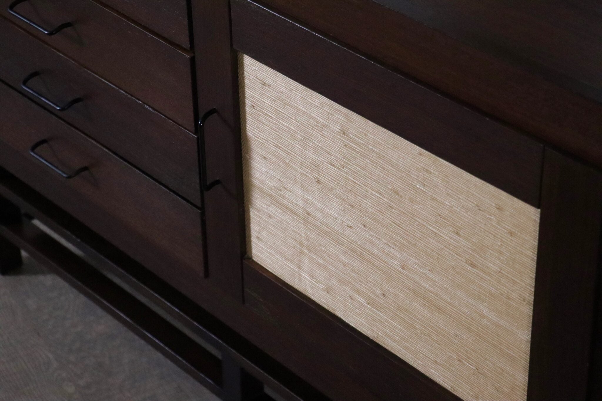 Leonardo_Fiori_for_Isa_Bergamo_Sideboard_in_Wengé_and_Seagrass_1950s