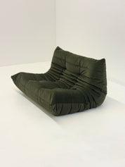 Ligne_Roset_Togo_2-seat_element_in_dark_green_velvet