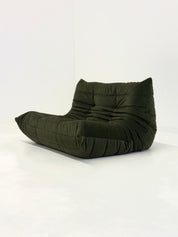 Ligne_Roset_Togo_2-seat_element_in_dark_green_velvet