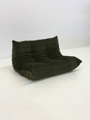 Ligne_Roset_Togo_2-seat_element_in_dark_green_velvet