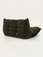 Ligne_Roset_Togo_2-seat_element_in_dark_green_velvet