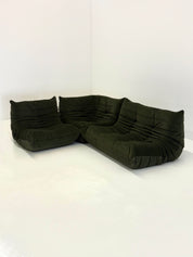 Ligne_Roset_Togo_2-seat_element_in_dark_green_velvet