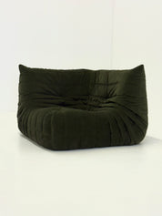 Ligne_Roset_Togo_corner_element_1-seater_in_dark_green_velvet