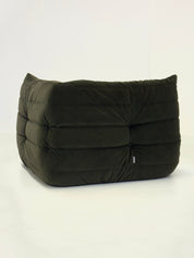 Ligne_Roset_Togo_corner_element_1-seater_in_dark_green_velvet