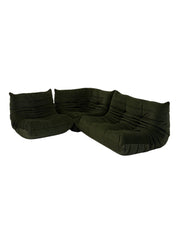 Ligne_Roset_Togo_set_in_dark_green