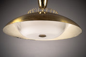 Brass_Ceiling_Lamp_by_Lisa_Johansson-Pape_for_Orno,_Mid_Century_Modern,_1950s,_Finland