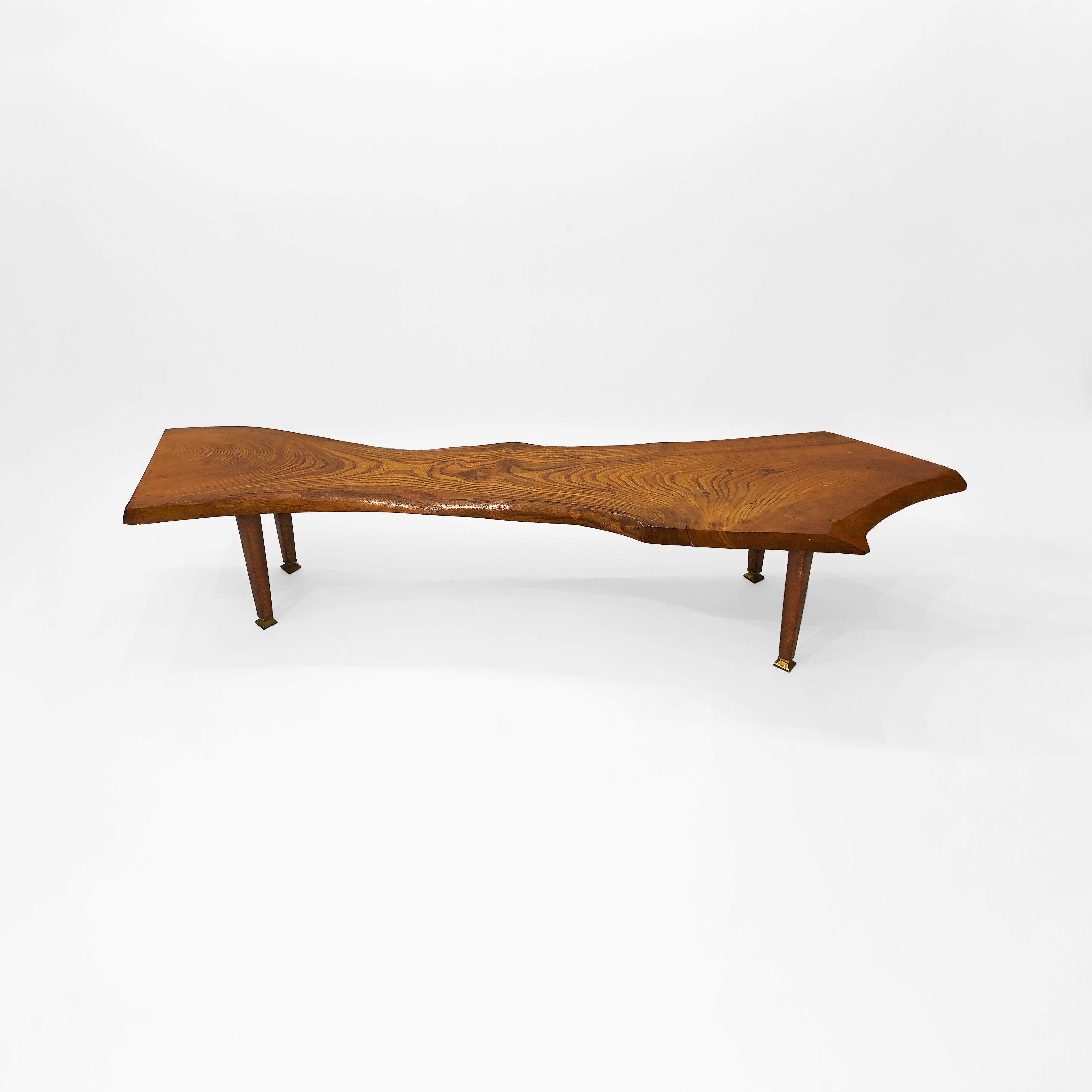 Live_Edge_Vintage_Tree_Trunk_Coffee_Table_1960s_Wood_Midcentury_Boho