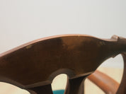 Danish_Chippendale_Living_Room_Set_in_Walnut_and_Green_Velour,_1970s